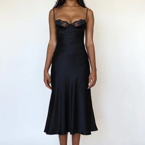 Mirror Palais - Underwire Ballet Dress in Noir - Size Large